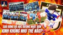 tính năng nổi bật giải bóng đá trung học nhật bản