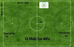tính năng nổi bật sân bóng đá bao nhiêu mét