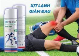 tính năng nổi bật thuốc xịt giảm đau cho cầu thủ bóng đá