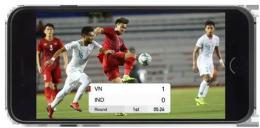 tính năng nổi bật tỷ số bóng đá u17