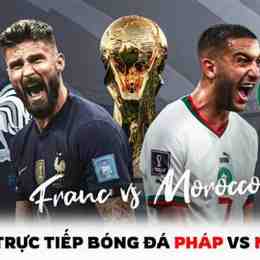 trực tiếp bóng đá pháp và maroc