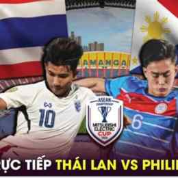 trực tiếp bóng đá thái lan philippines