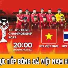 trực tiếp bóng đá u19 việt nam và indo
