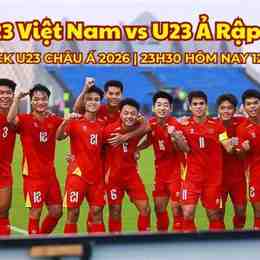 trực tiếp bóng đá u23 ả rập xê út
