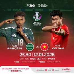 trực tiếp bóng đá u23 việt nam gặp ả rập xê út