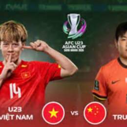trực tiếp bóng đá u23 việt nam trung quốc hôm nay