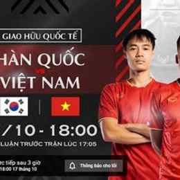 trực tiếp bóng đá việt nam và hàn quốc