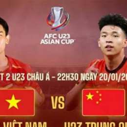 tường thuật bóng đá u23 châu á