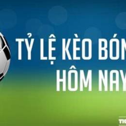 ty ca cuoc bong da hom nay