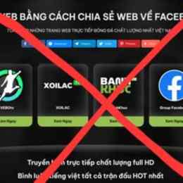 web coi bóng đá lậu