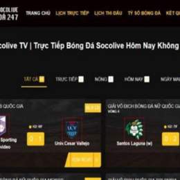 xem bong da socolive khong quang cao